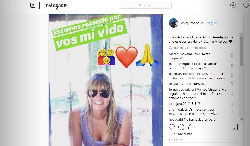 Carlos Chiquito Bossio y su esposa Ana Débora Lucero Bustamante, muerte por ACV, fútbol, deportes, carta en Instagram	