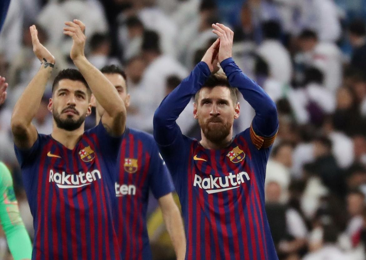 Copa del Rey: Real Madrid vs. Barcelona, Luis Suárez, Lionel Messi, Reuters