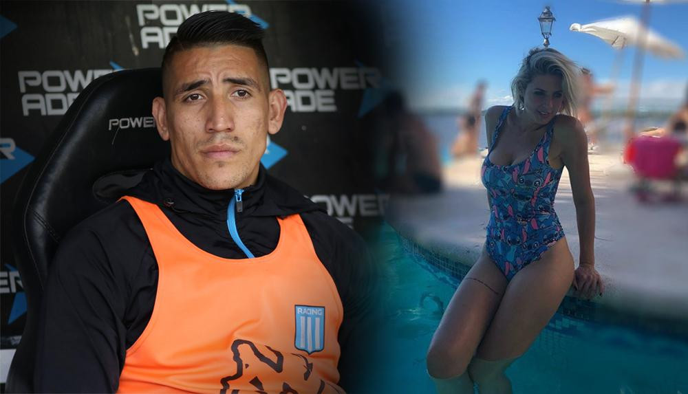 Ricardo Centurión y Tamara Bella, Racing, fútbol, deportes, romance, NA, Instagram