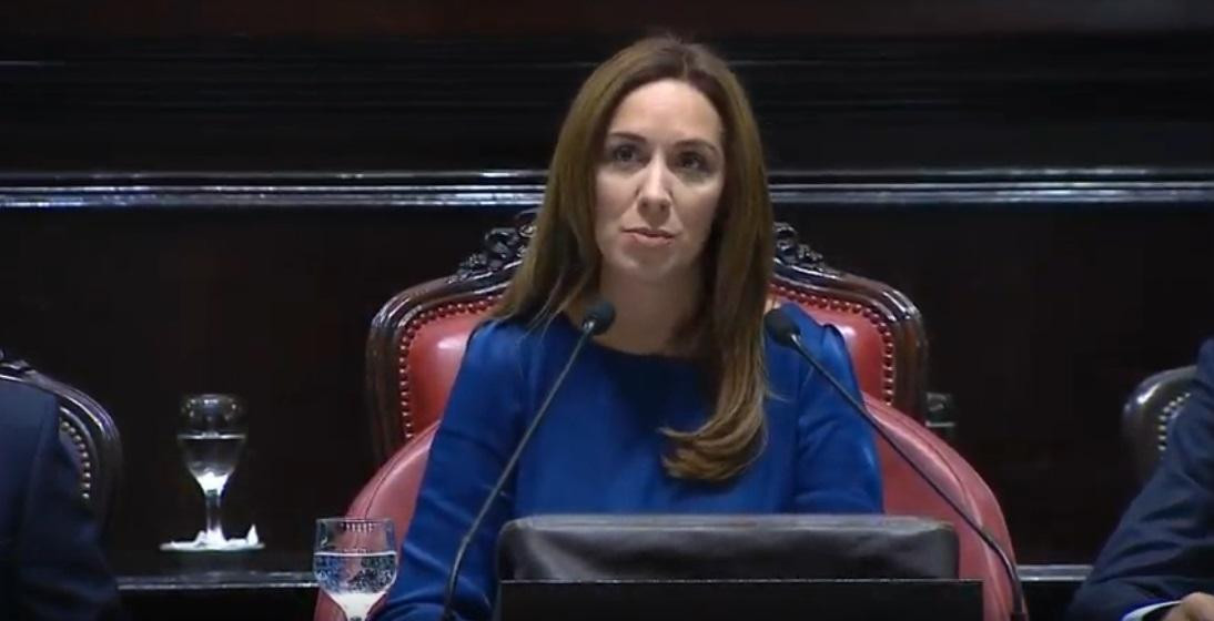 María Eugenia Vidal, sesiones extraordinarias bonaerenses