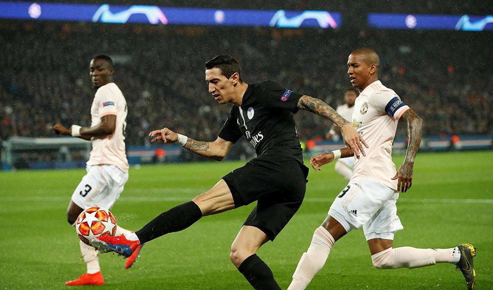 Champions League: PSG vs. Manchester United, Di María, Reuters	