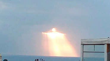 Viral en las redes: imagen de “Jesucristo” en cielo de Italia ¿fue un 