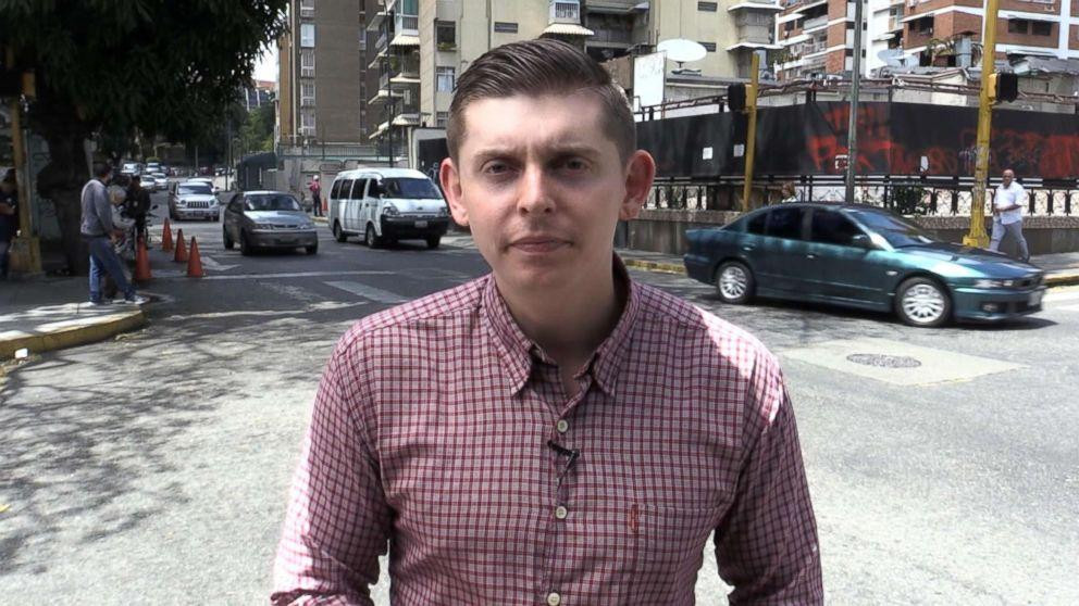 Periodista detendio Caracas 
