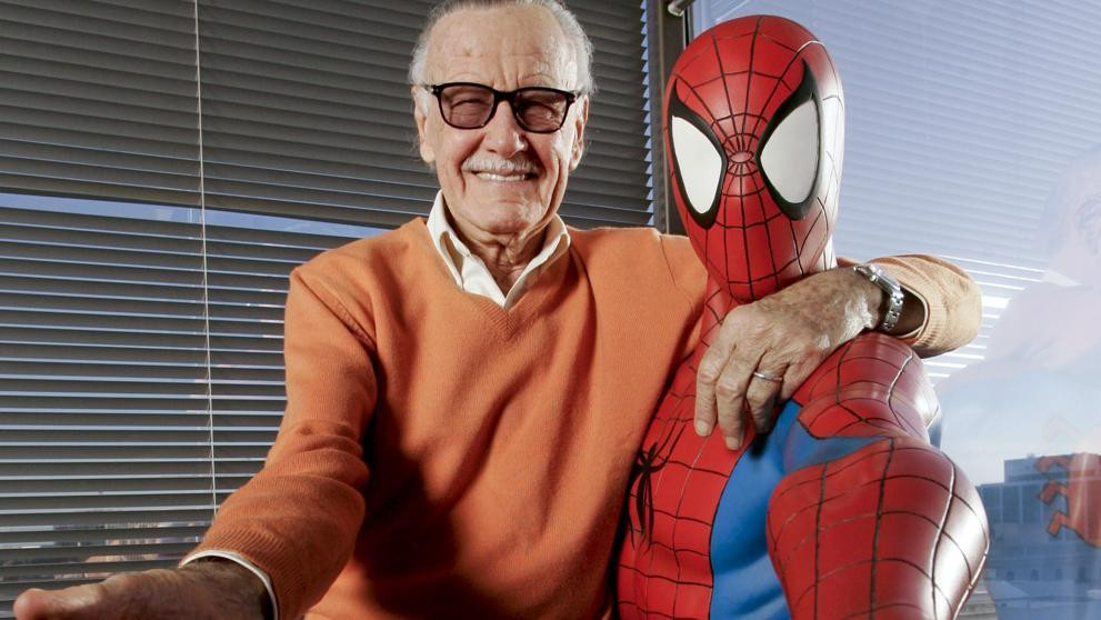 Stan Lee y Spiderman