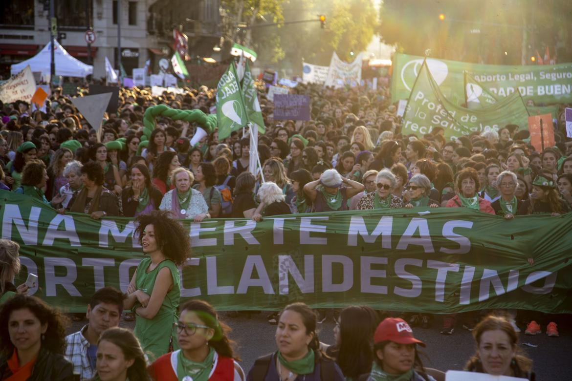 Día de la Mujer - Marcha en Argentina #8M Agencia NA