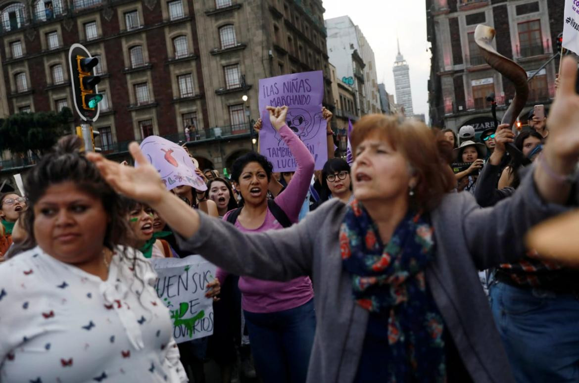 Día de la Mujer - Marcha en México #8M (Reuters)
