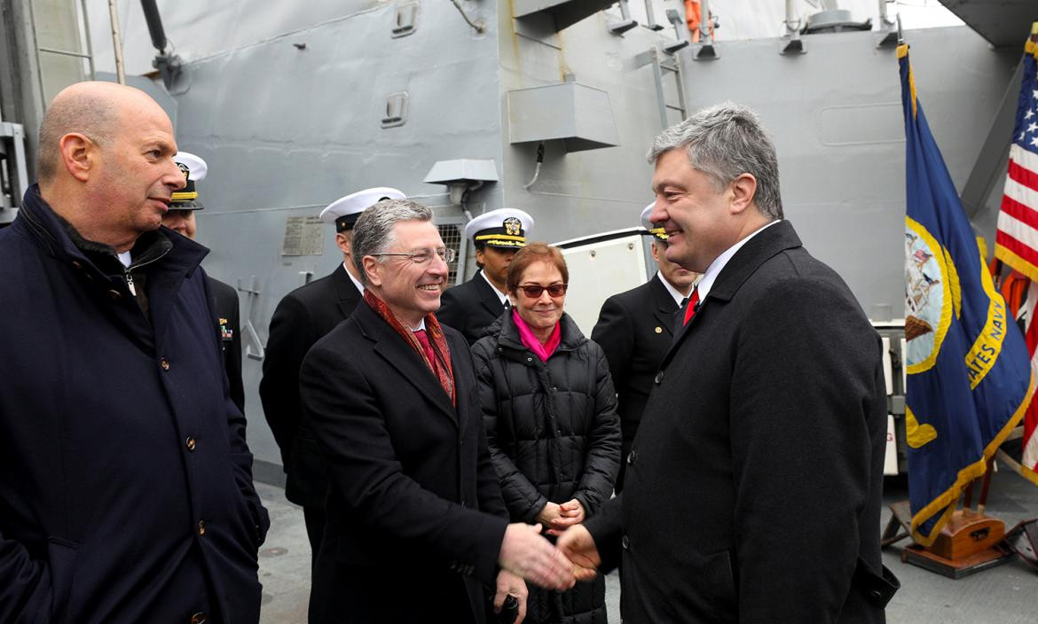 Petró Poroshenko, Ucrania, barco de Estados Unidos, conflicto con Rusia, Reuters