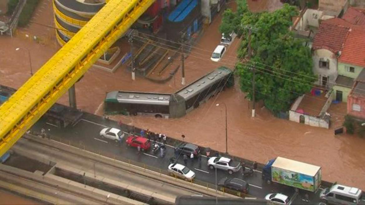 Inundación en brasil 