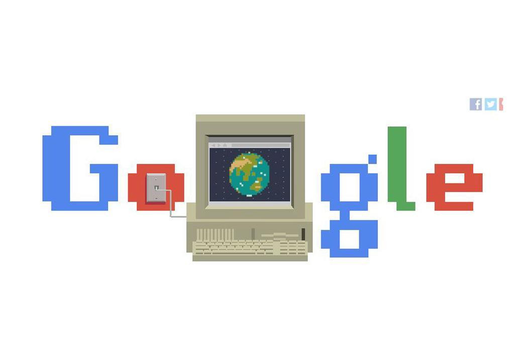 Google homenajea con un doodle a World Wide Web