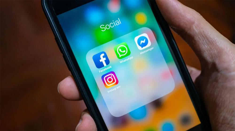 Instagram, Facebook y WhatsApp, redes sociales