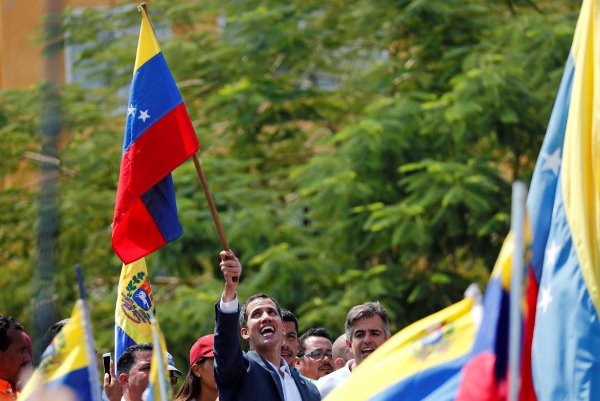 Guaidó - crisis en Venezuela