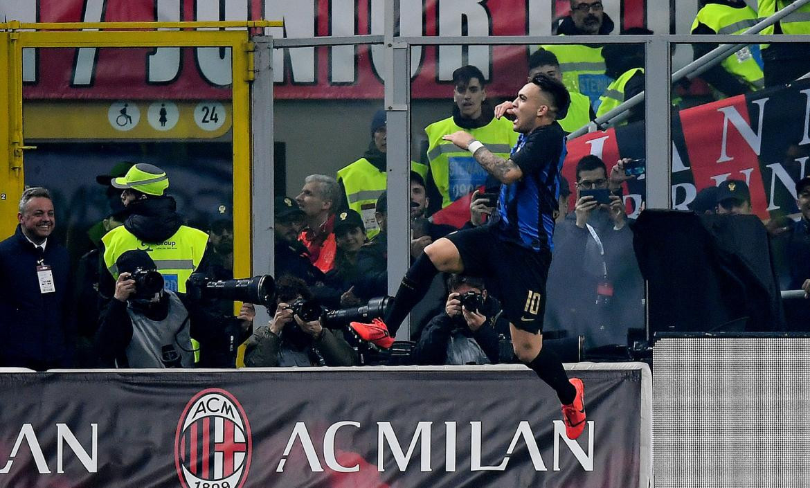 Serie A, Milan vs. Inter, fútbol, deportes, Lautaro Martínez, Reuters	