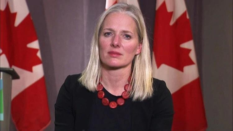 Catherine Mckenna ministro de Ambiente y Cambio Climático del Gobierno de Canadá