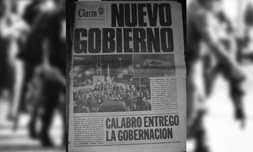 24 de marzo de 1976: así lo mostraron los diarios en Argentina - CLARIN	