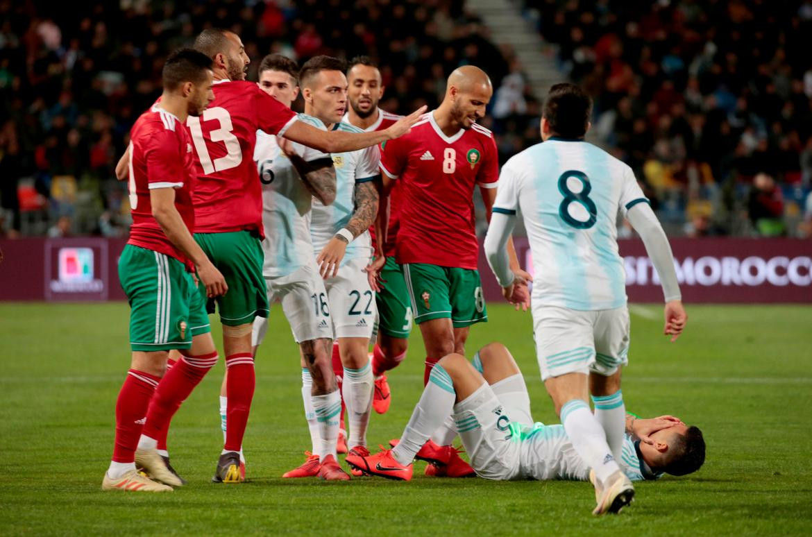 Amistoso internacional FIFA, Selección Argentina vs. Selección Marruecos, fútbol, deportes, Reuters