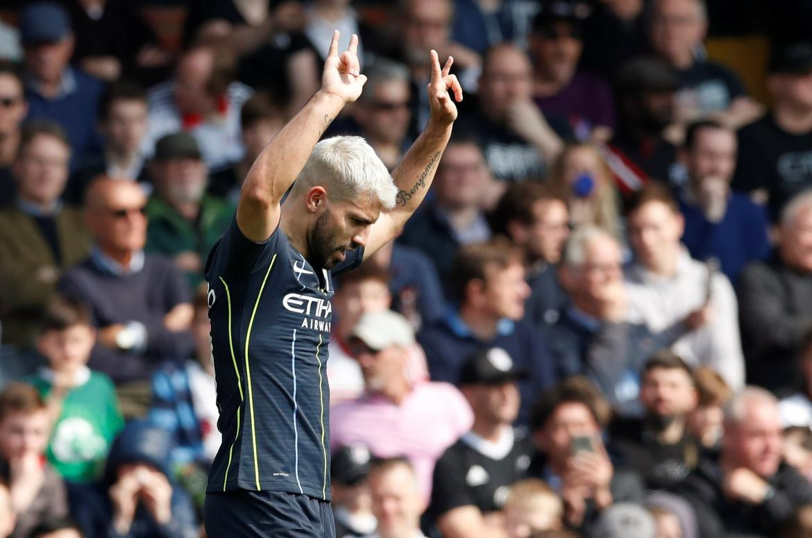 Premier League: Manchester City,  Kun Agüero, Reuters