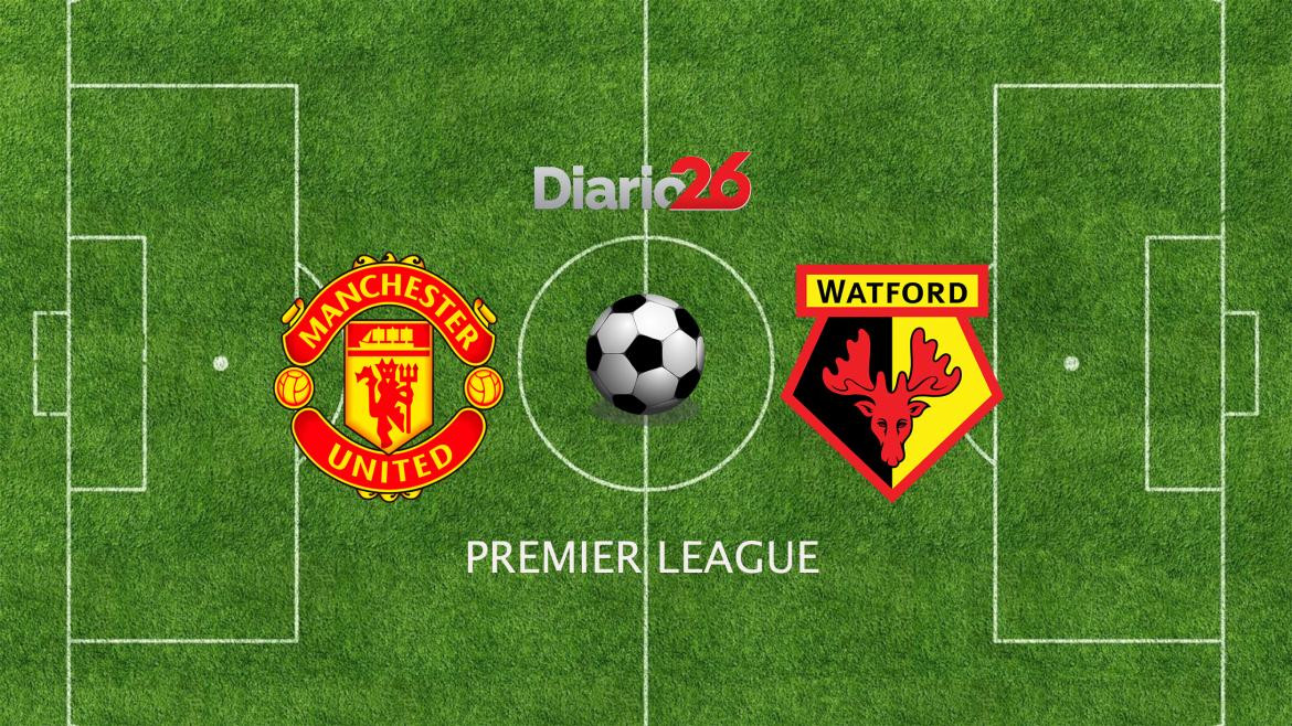 Premier League: Manchester United vs. Watford, Diario 26