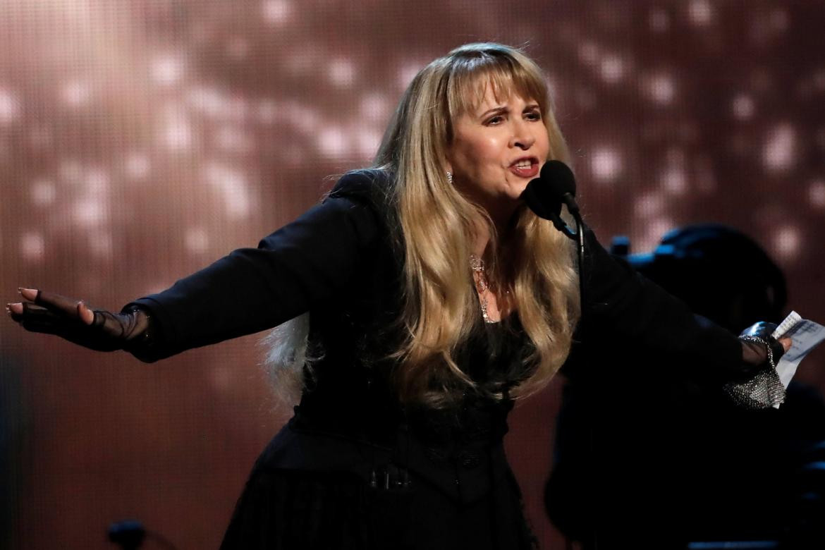 Stevie Nicks, HALL OF FAME, Salón de la Fama del Rock, REUTERS