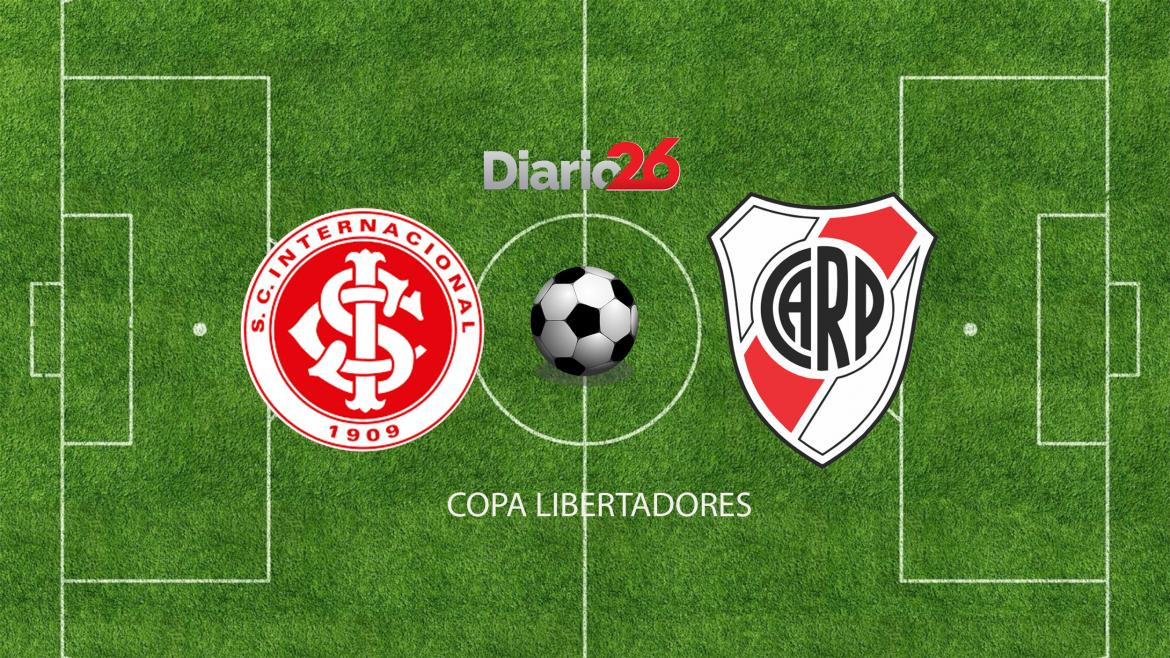 Copa Libertadores, Internacional vs. River, fútbol, deportes, Diario 26
