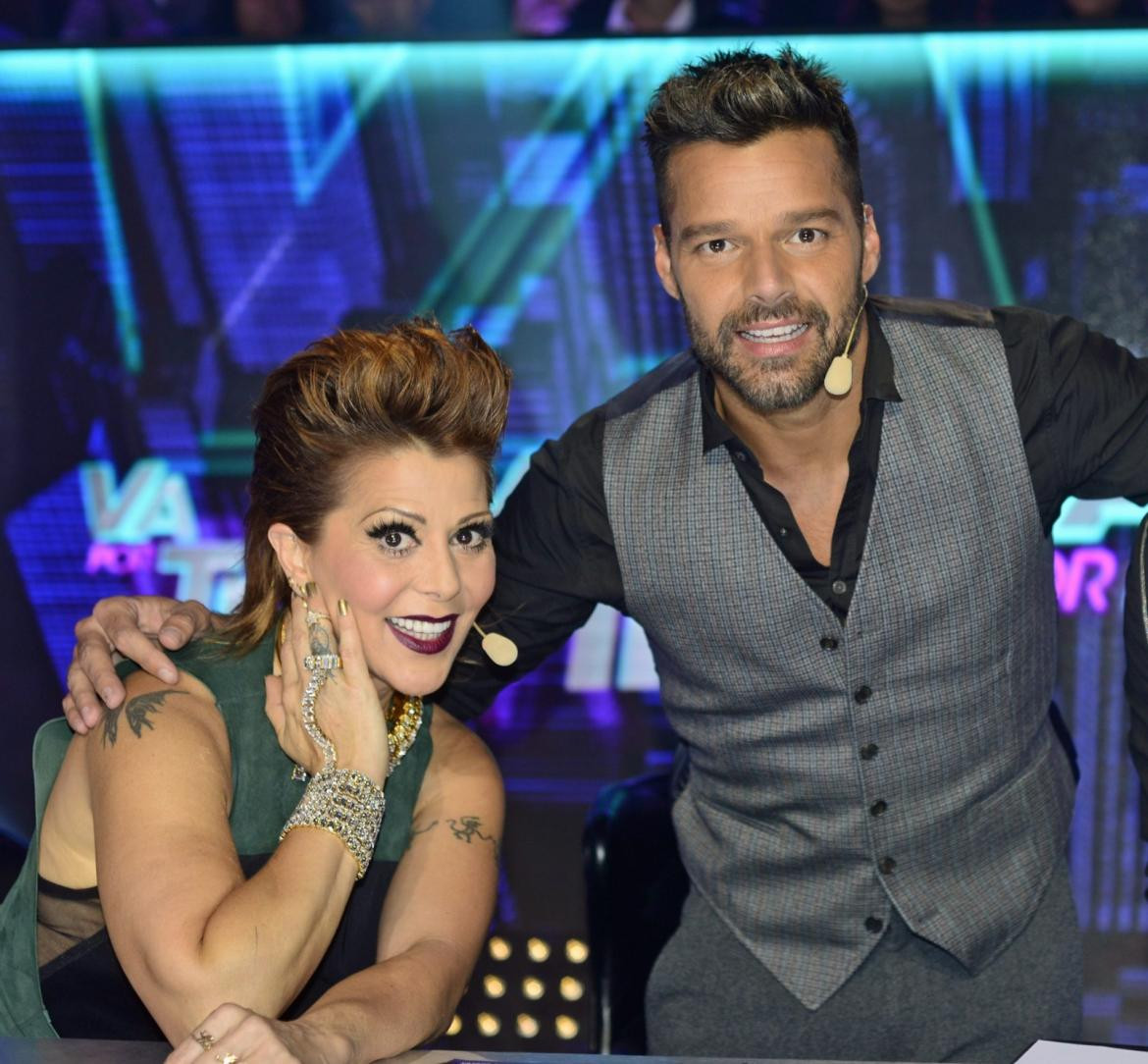 Ricky Martin y Alejandra Guzman