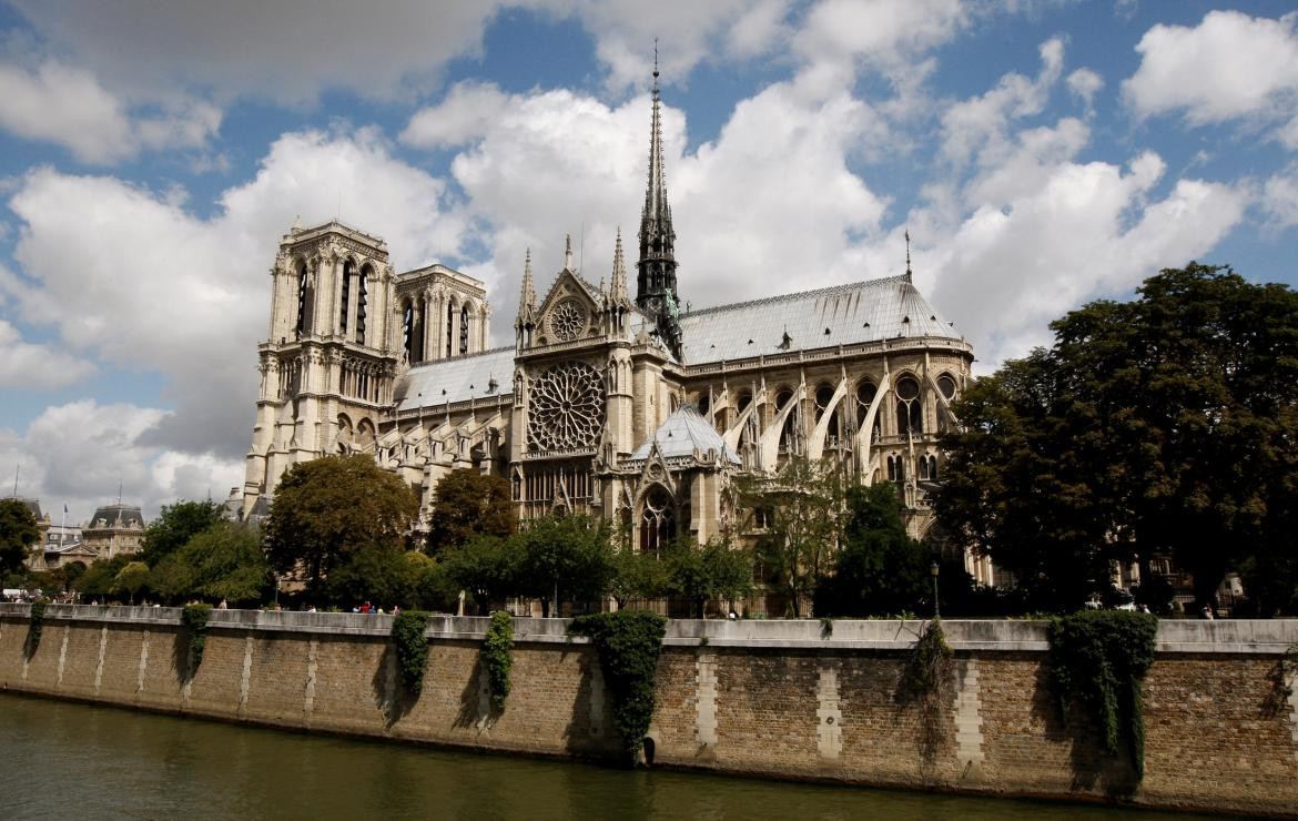 Catedral de Notre Dame, interior, Francia, París, Reuters
