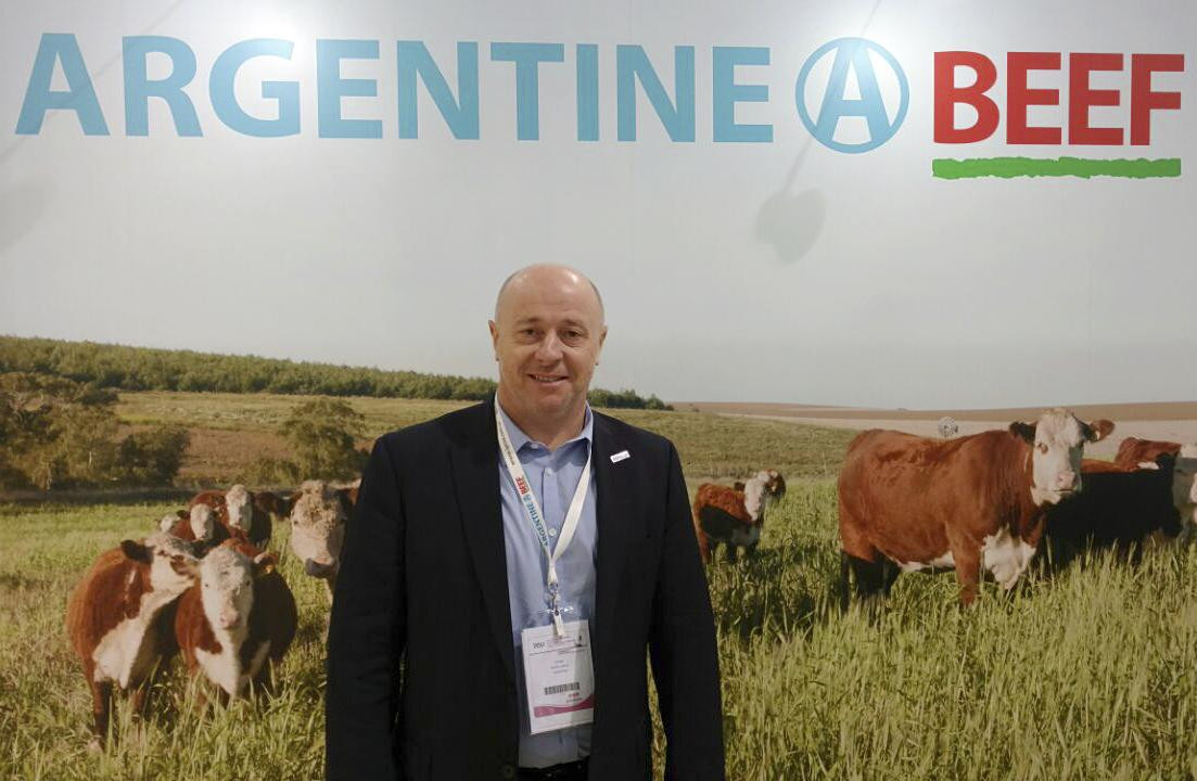 Daniel Urcía, presidente de la Federación de Industrias Frigoríficas Regionales Argentinas (FIFRA) y consejero del Instituto de Promoción de la Carne Vacuna Argentina (IPCVA), NA