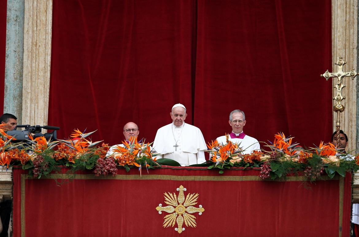 Papa Francisco, mensaje de Pascuas, domingo de Pascuas, Semana Santa, Reuters