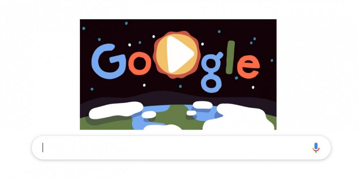 Google  celebra con un divertido doodle el Día de la Tierra 