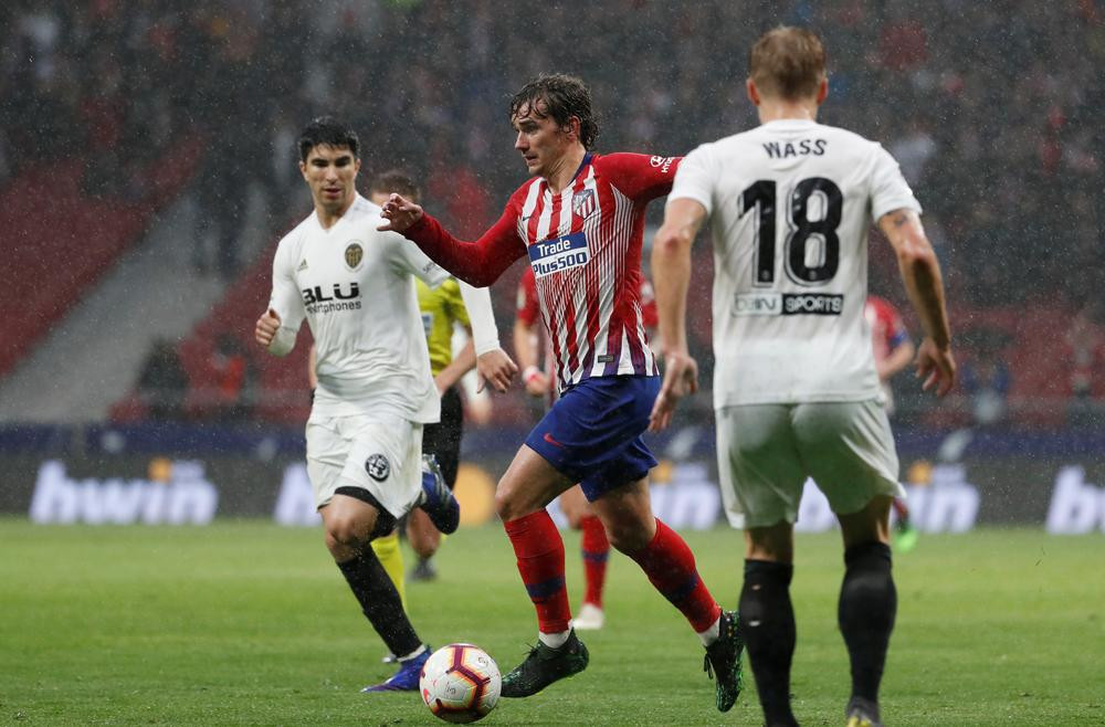 La Liga Santander, Atlético Madrid vs. Valencia, fútbol, deportes, Reuters