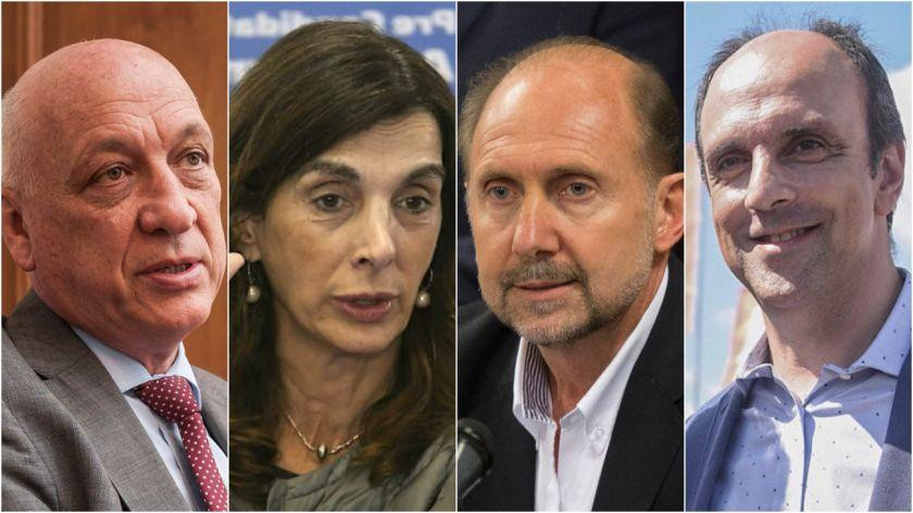 Elecciones 2019, PASO, Antonio Bonfatti, María Eugenia Bielsa, Omar Perotti y José Corral, NOTICIAS ARGENTINAS