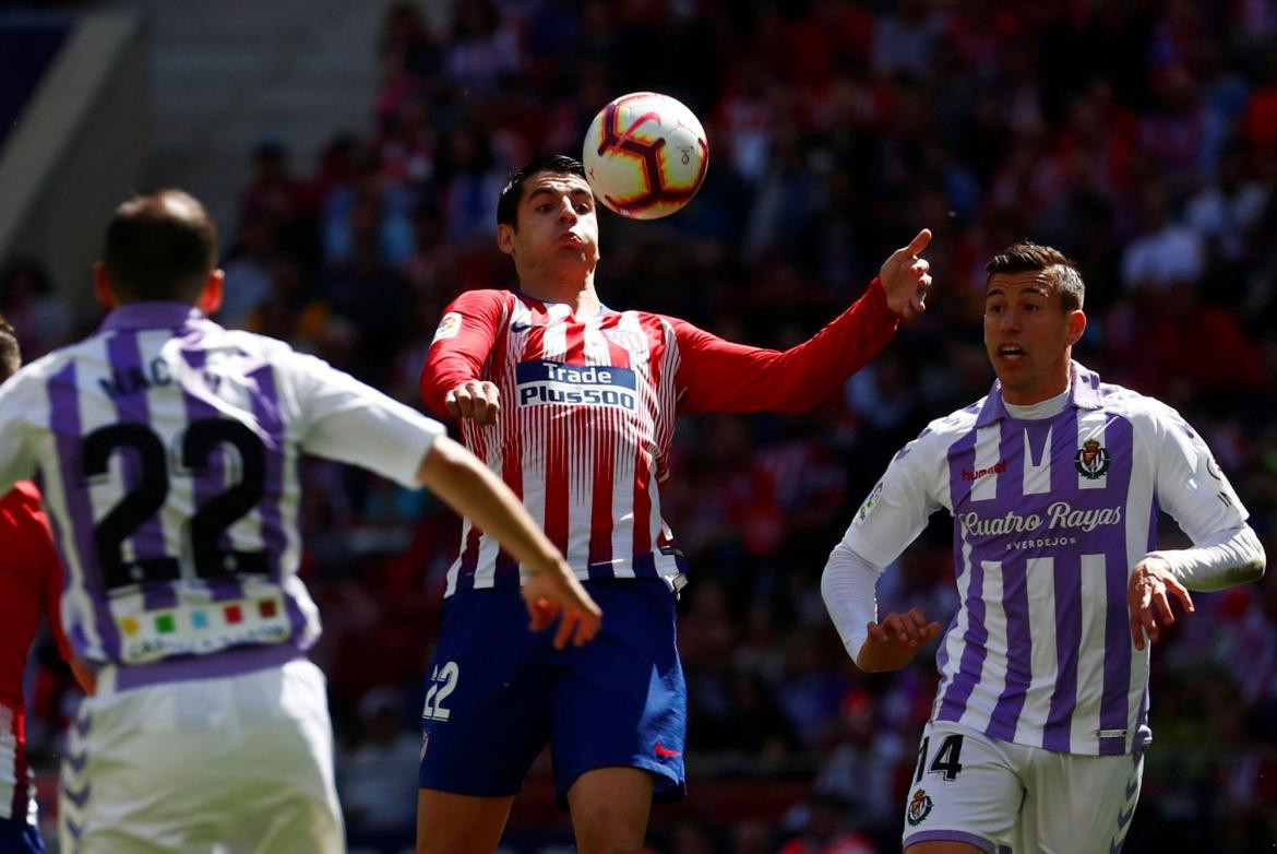 La Liga, Atlético Madrid vs. Valladolid, fútbol, deportes, Reuters