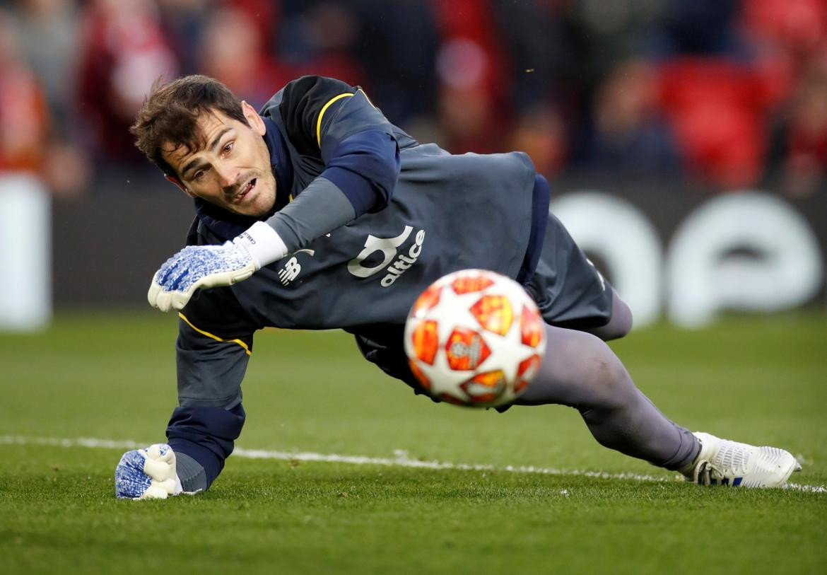 Iker Casillas, arquero, fútbol, España, REUTERS