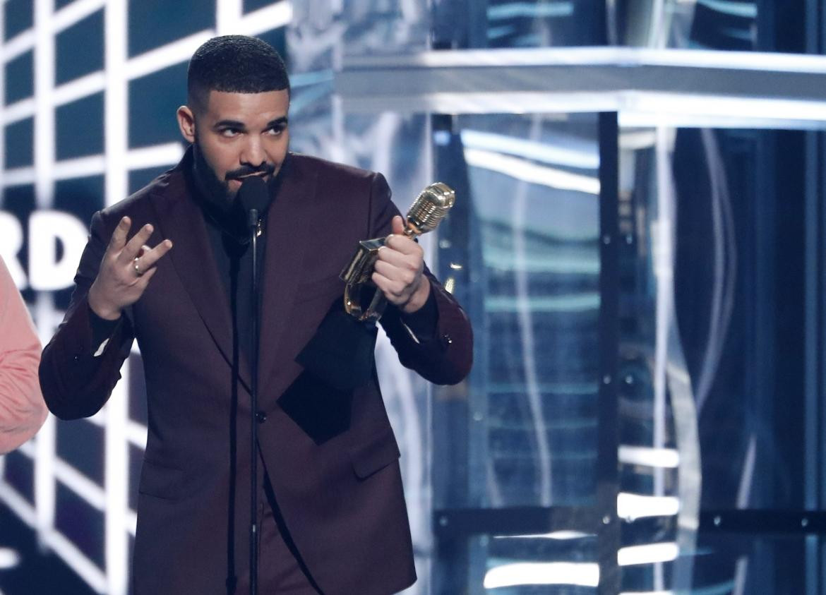 Drake en los premios Billboard Music Awards 2019 (Reuters)