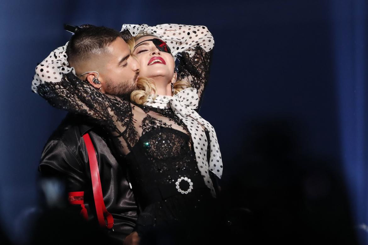 Madonna y Maluma, Medellin, Billboard 2019, música, REUTERS	