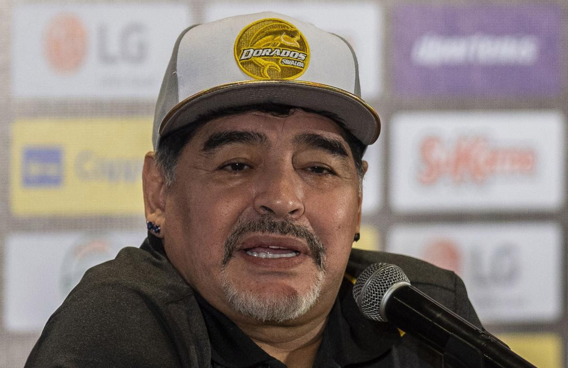 Diego Maradona, DT de Dorados, fútbol de México, deportes, NA