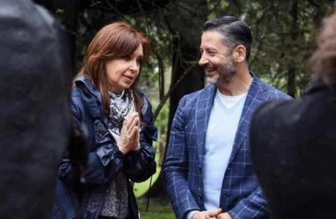 Gustavo Menéndez y Cristina Kirchner