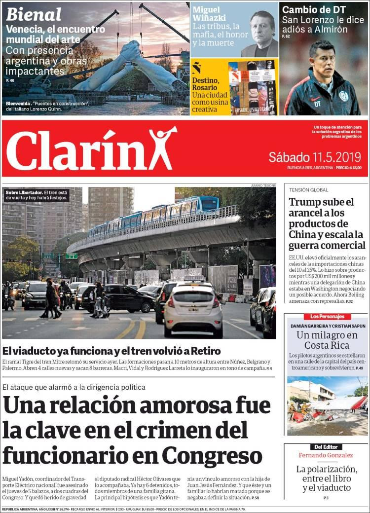 Clarín 11-5-2019