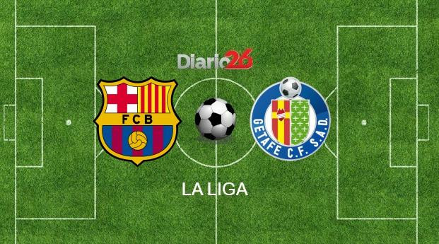 Barcelona vs Getafe - La Liga Diario 26