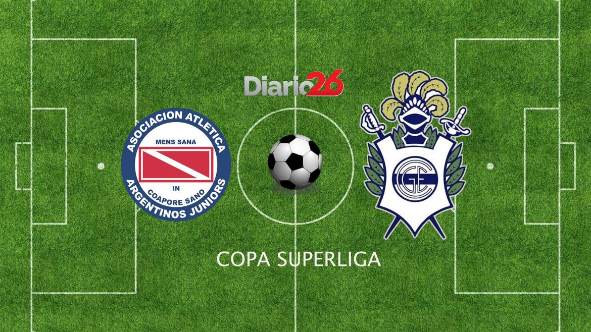 Copa Superliga - Argentinos vs. Gimnasia - Fútbol - Deportes - Diario 26