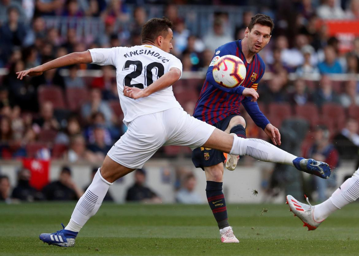 Barcelona vs Getafe - La Liga - Messi - Reuters	