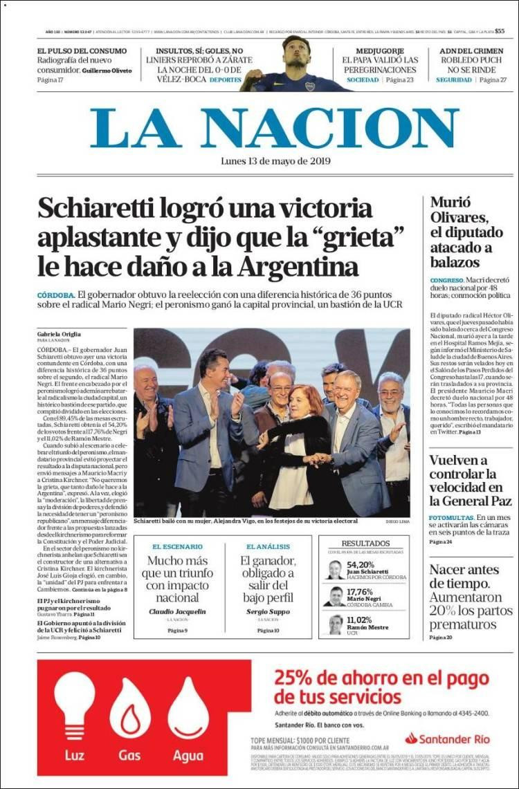 La Nación 13-5-2019