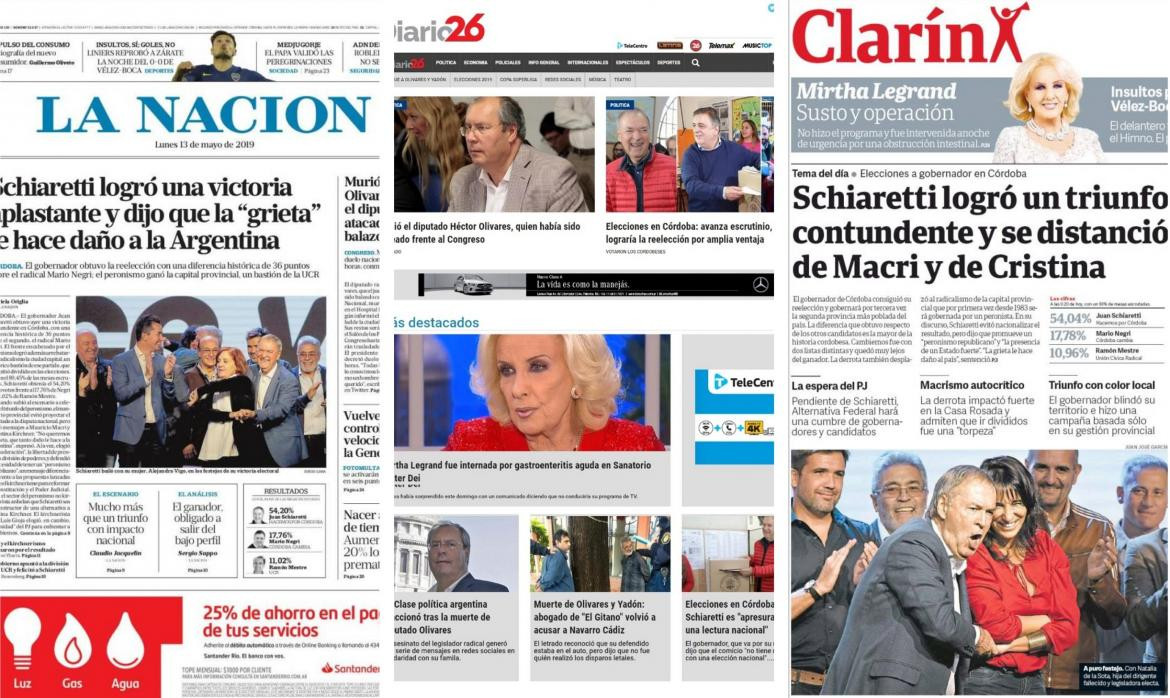Tapas diarios 13-5-2019