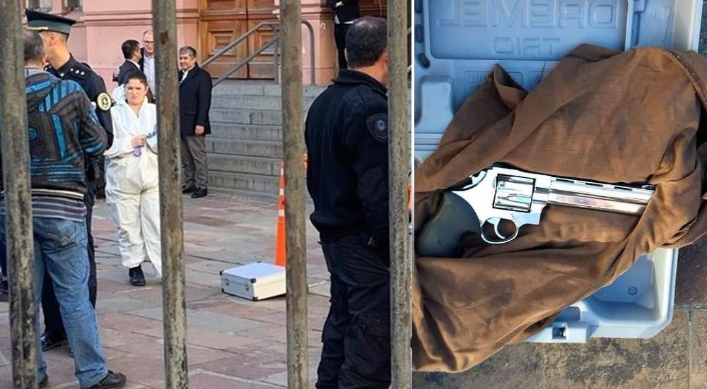 Francisco Ariel Muñiz, hombre detenido en Casa Rosada con un arma