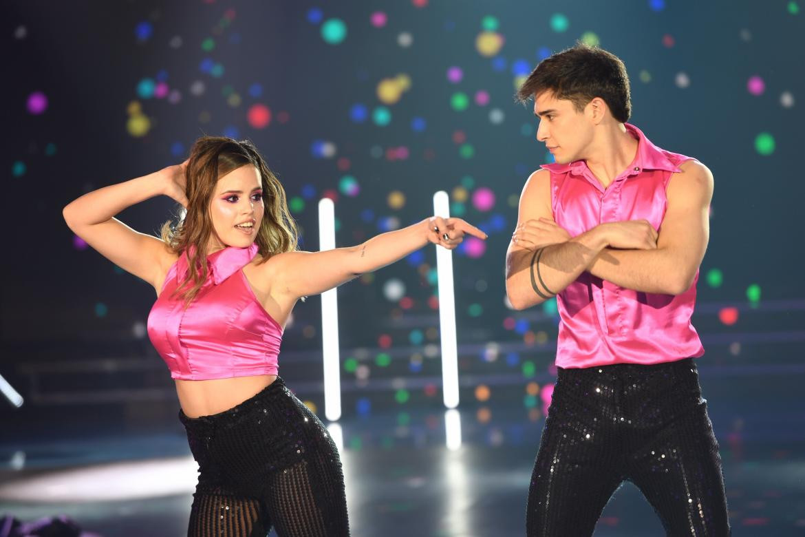 Sofía Morandi y Julian Serrano en el Super Bailando 2019 (Prensa)