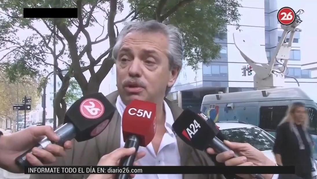 Alberto Fernández - Nota tras conocerse candidatura Canal 26