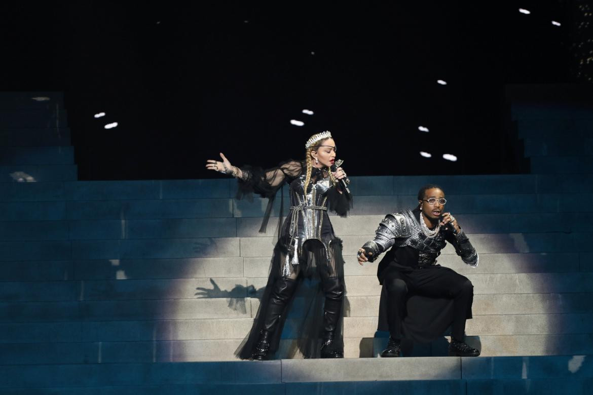 Madonna - Presentación en Eurovision Reuters