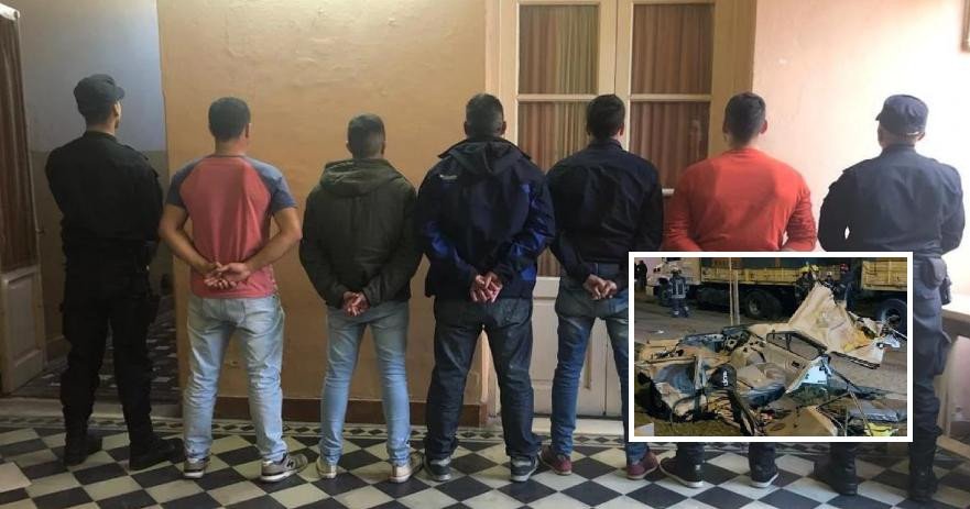 San Miguel del Monte - policías detenidos 