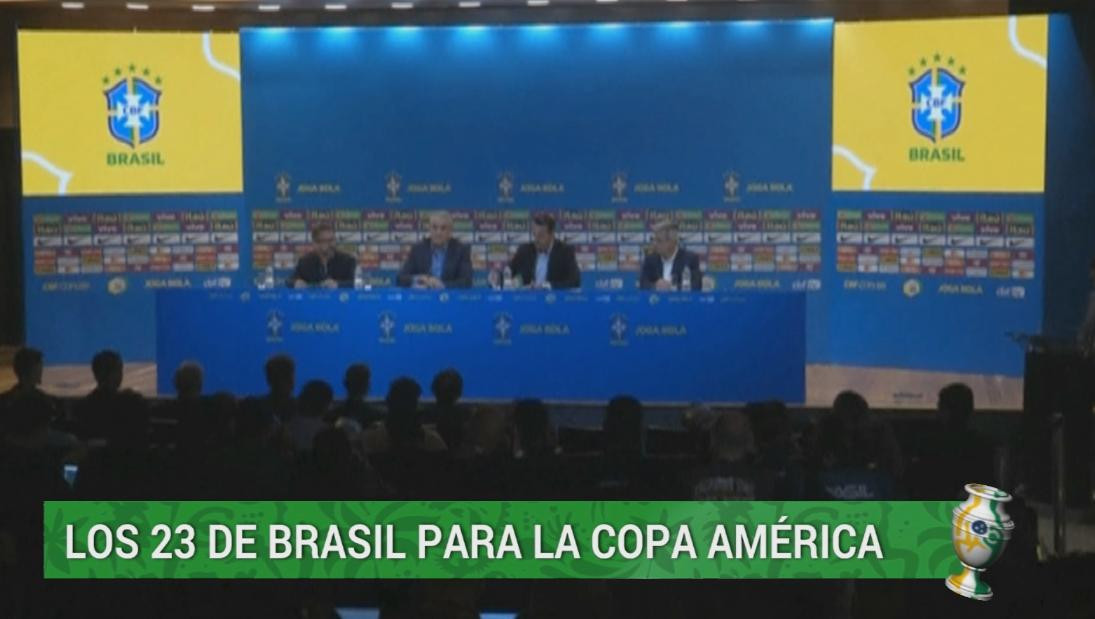 Copa América - Informe Canal 26 lista Selección Brasil