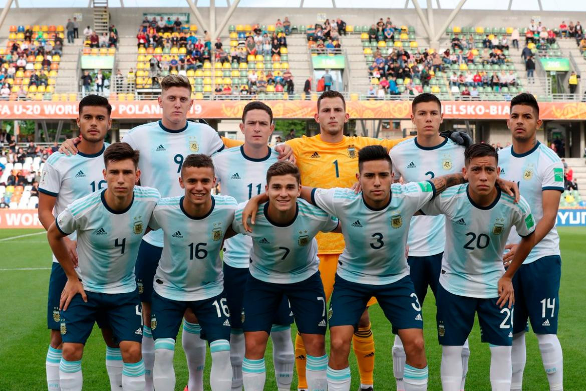 Selección argentina Sub20 en Mundial de Polonia, deportes, fútbol