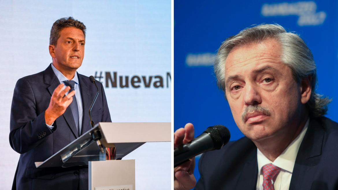 Sergio Massa y Alberto Fernández - Elecciones 2019